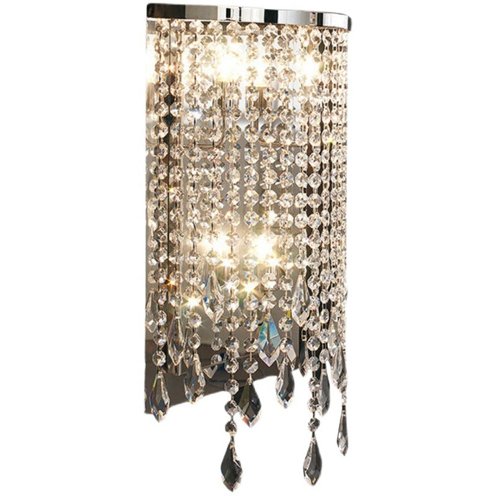 Crystal Cascading Wall Sconce