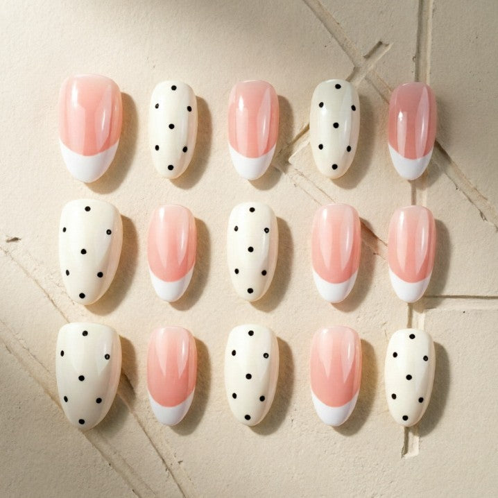 Artificial nails with Polka Dots Kalsten