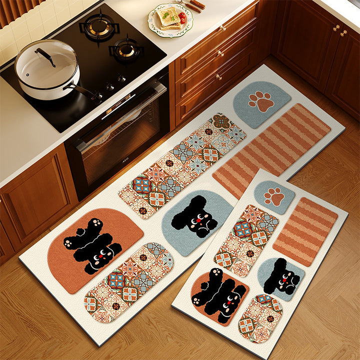 Kitchen Decorative Anti-Fatigue Mat Set