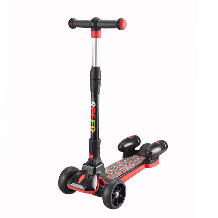Triple-Wheel Stability Kick Scooter Kalsten