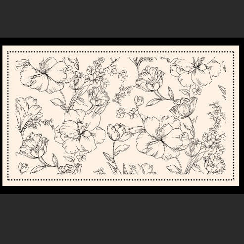 Floral Patterned Area Rug