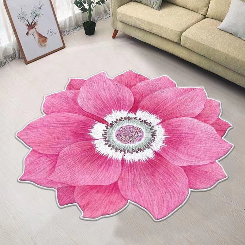 Flower-shaped Carpet