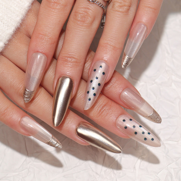 Glamorous Stiletto Nail Extensions Kalsten