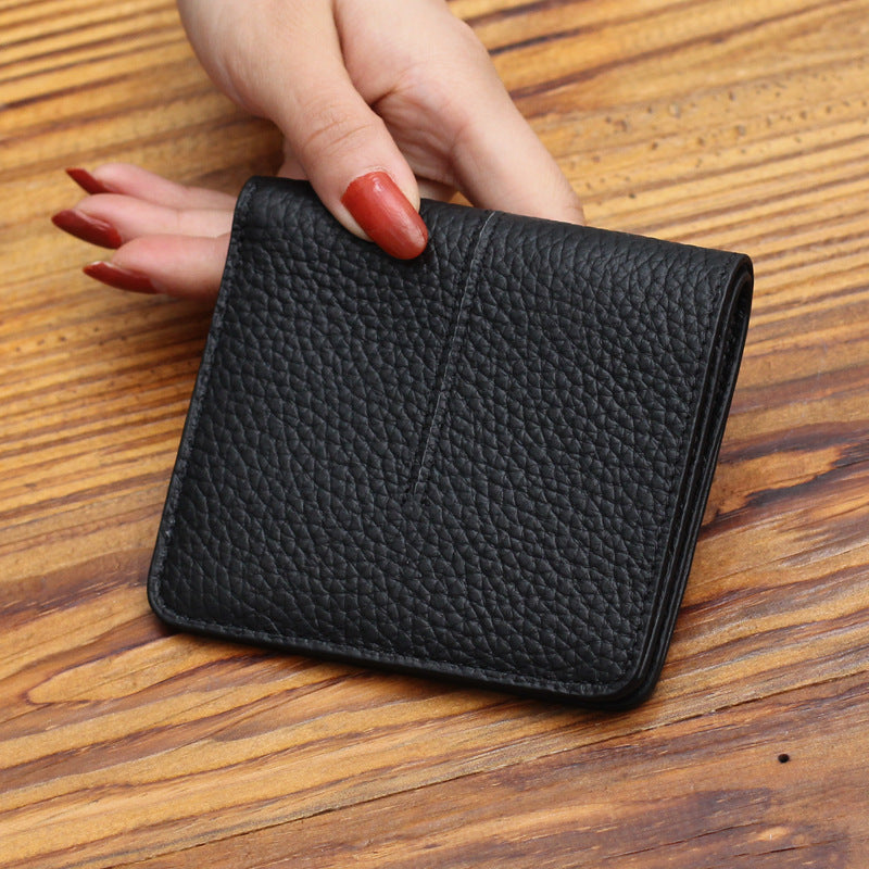 Textured Leather Cardholder