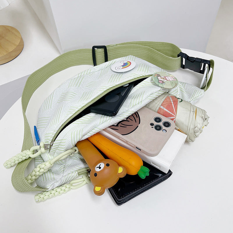 Stylish Printed Belt Bag Kalsten