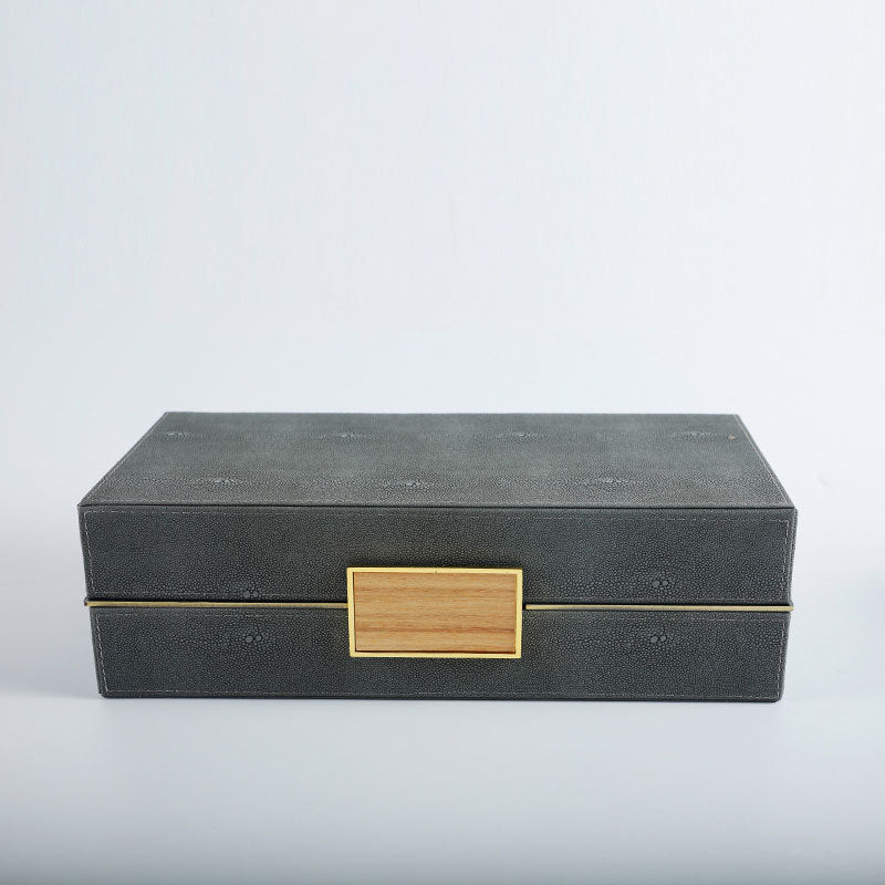 Decorative Storage Boxes with Stylish Weave Detail