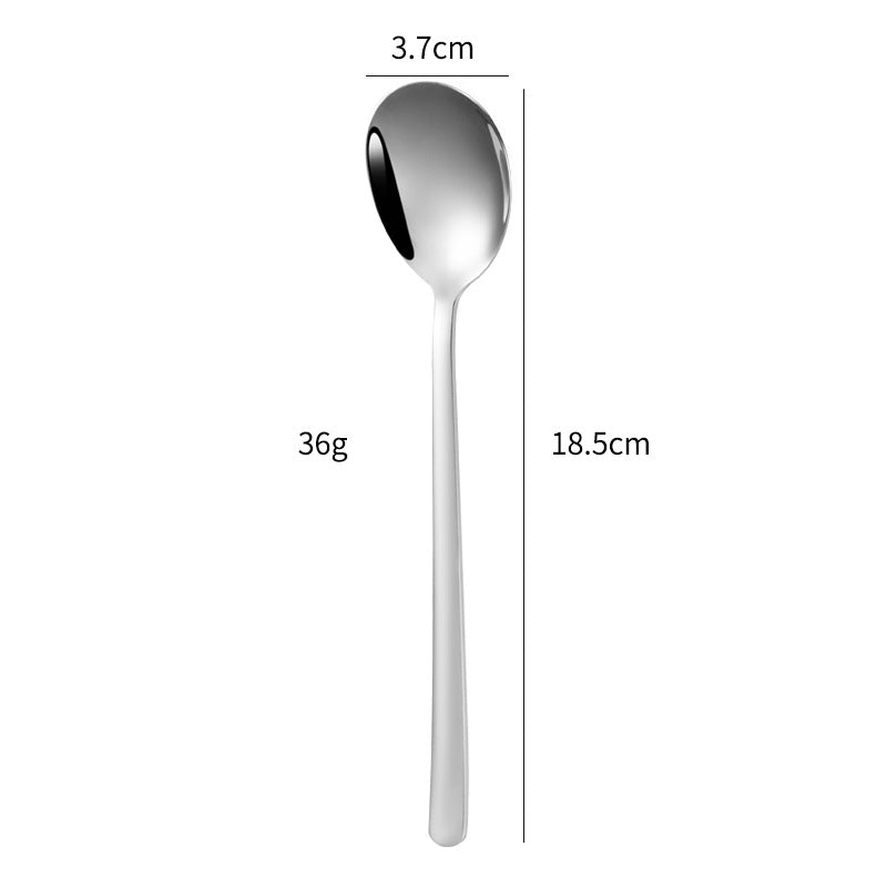 Elegant dessert spoon with luxurious golden surface Kalsten