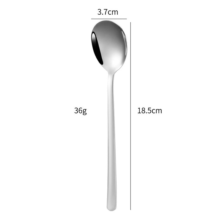 Elegant dessert spoon with luxurious golden surface Kalsten