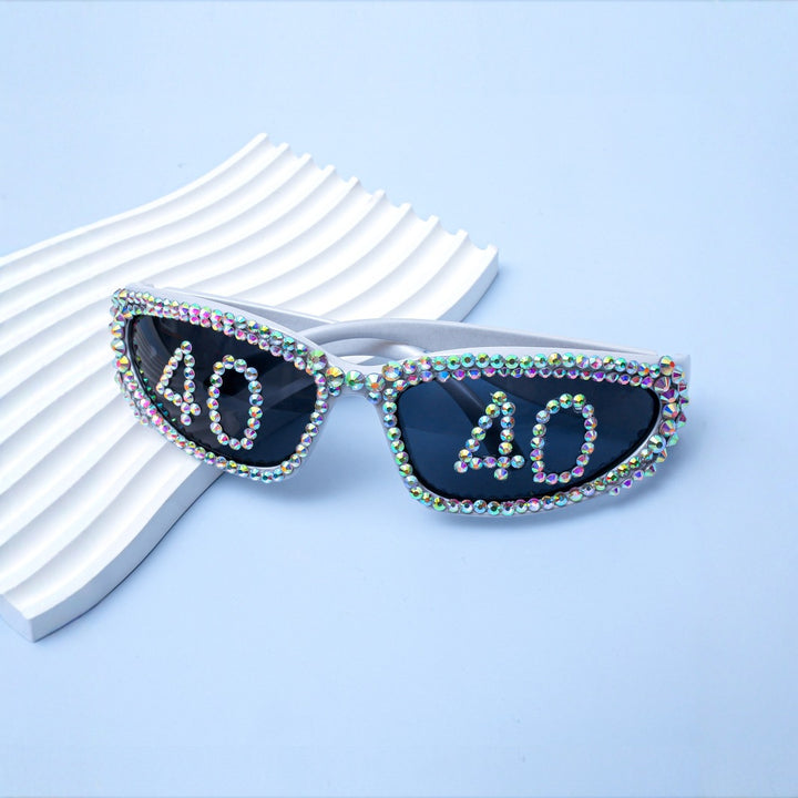 Statement Swarovski Crystal Embellished Sunglasses Kalsten