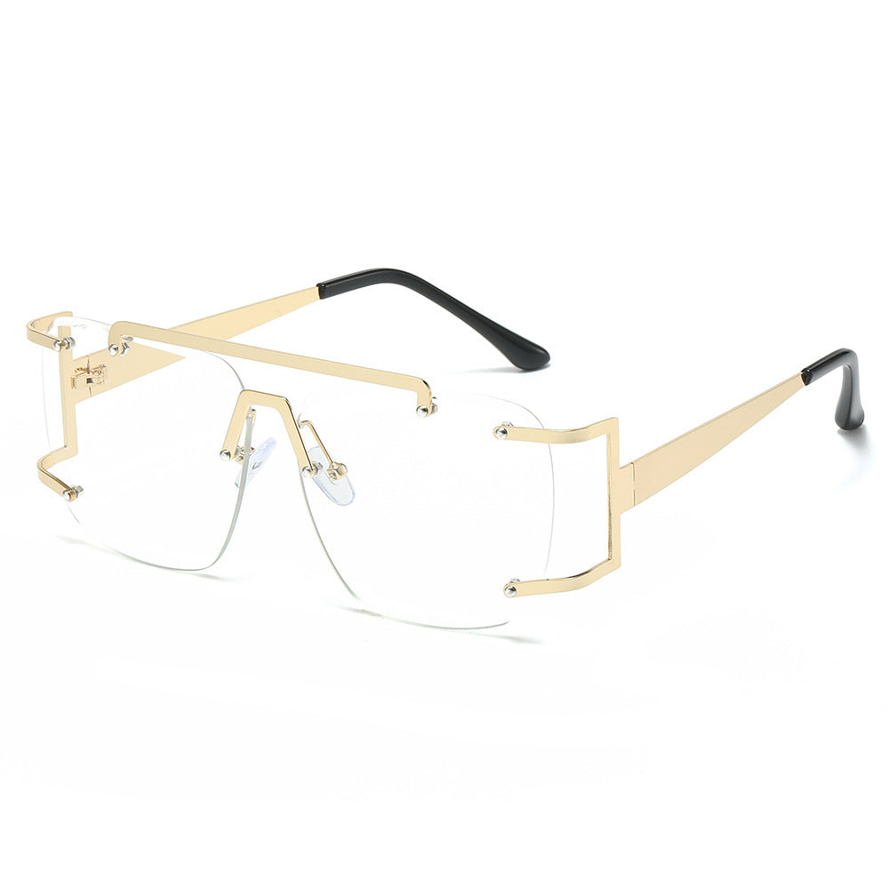 Avant-Garde Angular Sunglasses Kalsten