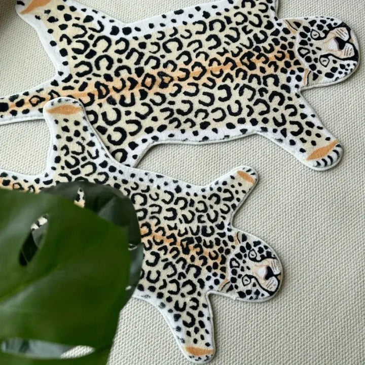 Tiger-Themed Plush Area Rug