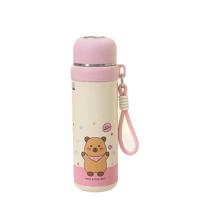Insulated stainless steel drinking bottle with cute animal design Kalsten