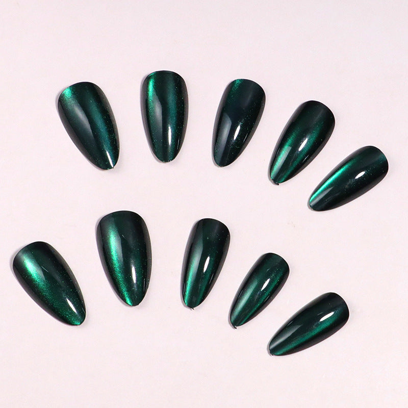 Premium Glossy Stiletto Press-On Nail Set Kalsten