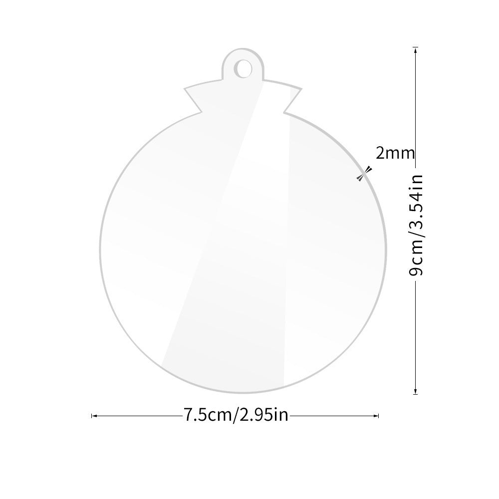 Frosted Snowflake Ornament Kalsten