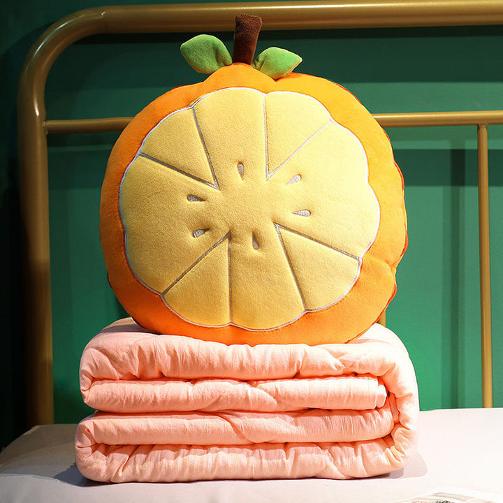 Cuddly cushion with strawberry design Kalsten