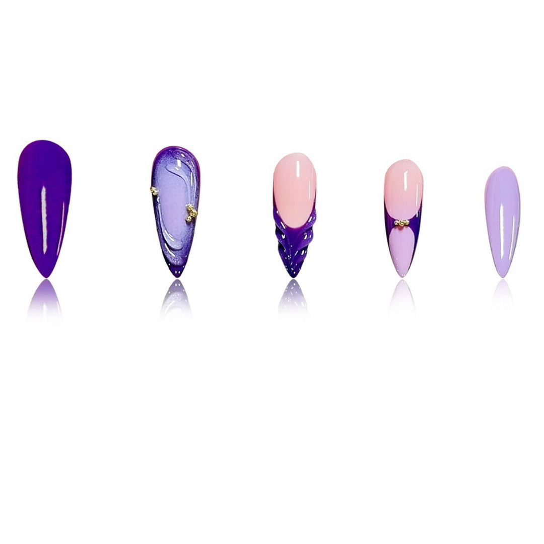 Stylish Stiletto Press-On Nail Set Kalsten