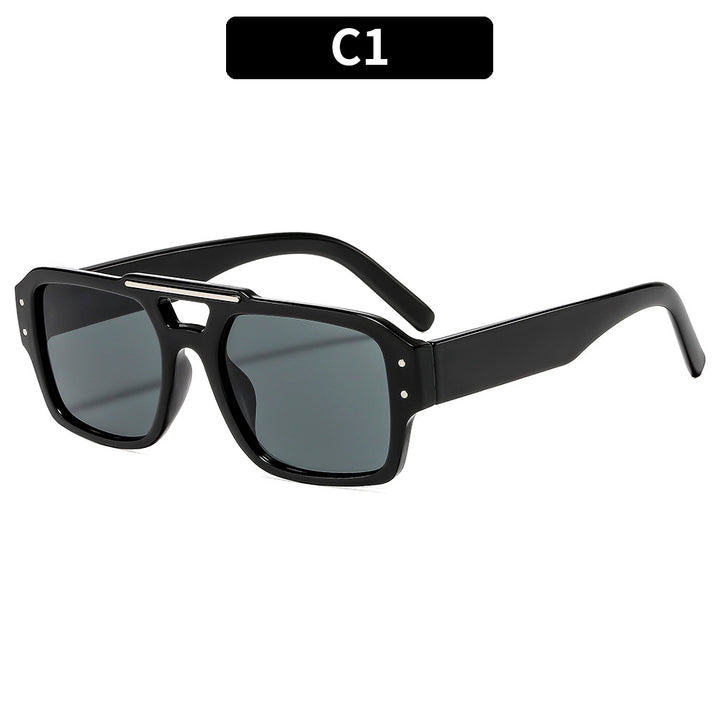 Futuristic Angular Square Sunglasses