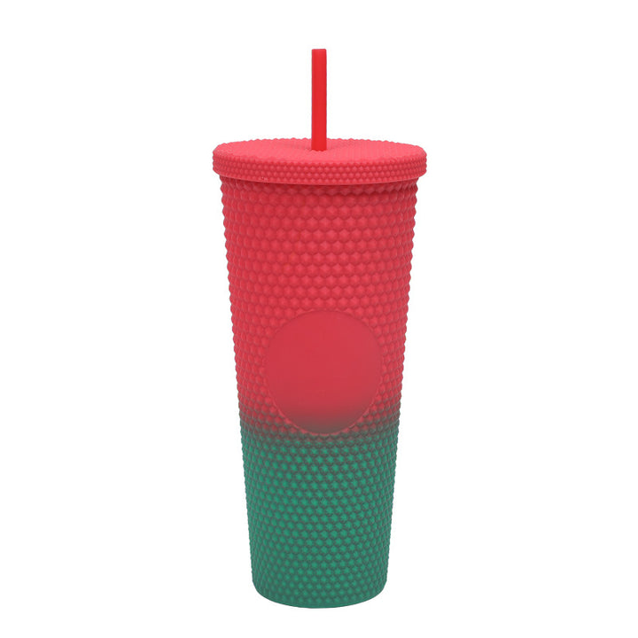 Women's reusable drinking cup with textured silicone from Kalsten