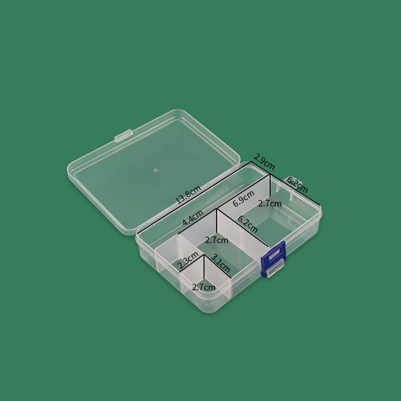 Multi-Compartment Transparent Storage Box Kalsten