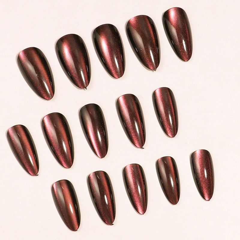 Gradient Stiletto Press-On Nail Set Kalsten