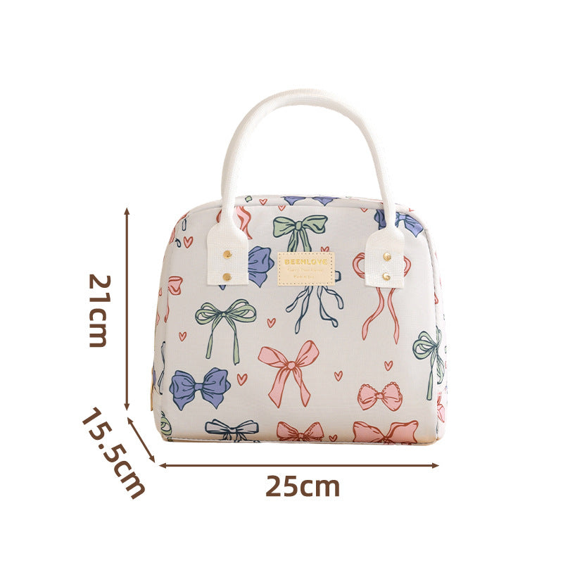 Insulated Leopard Print Lunch Tote Kalsten