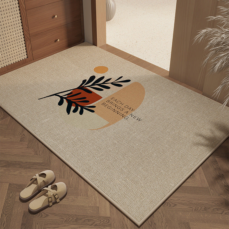 Geometric Patterned Welcome Mat
