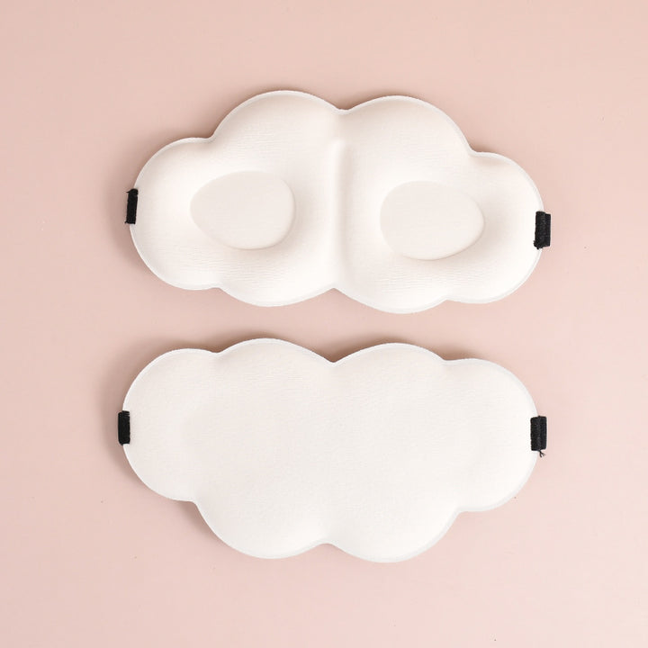 Women's cute cloud sleep mask made of memory foam with ergonomic padding and adjustable elastic band Kalsten