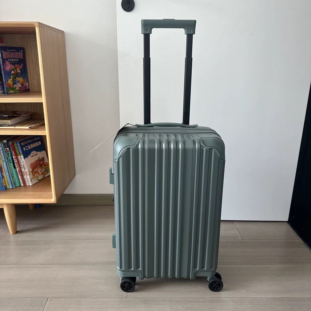 Durable Multi-Compartment Hard-Shell Suitcase