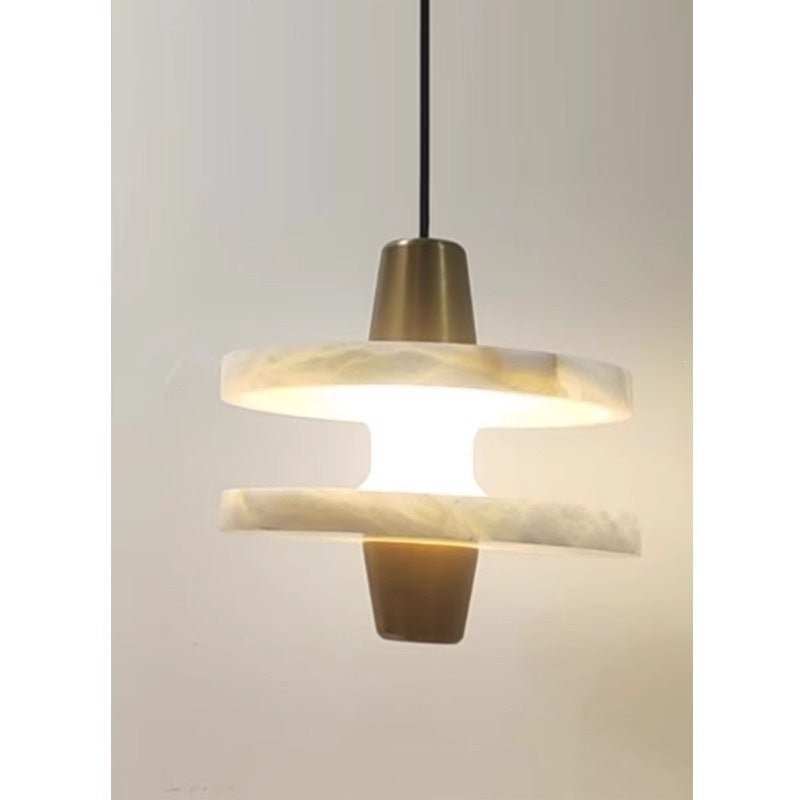 Modern Dual-Layered Pendant Light Fixture