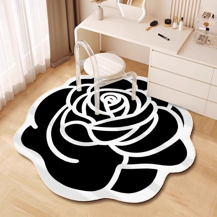 Floral-Shaped Area Rug