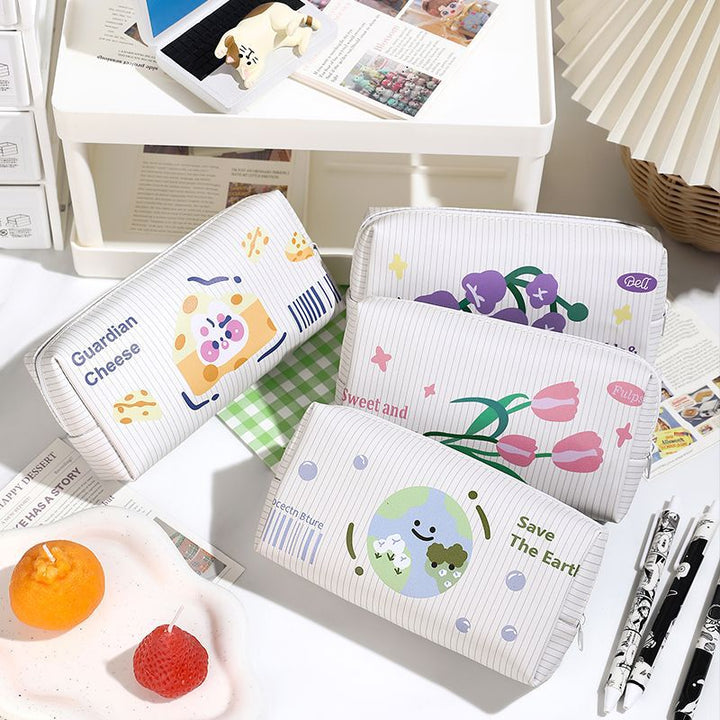 Fun-Themed Zippered Pencil Case