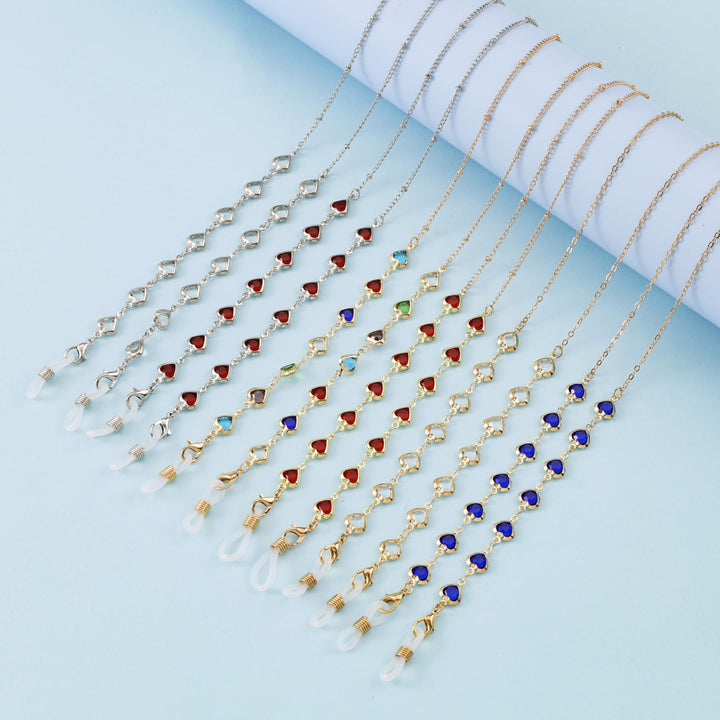 Heart-Shaped Eyewear Chain Kalsten