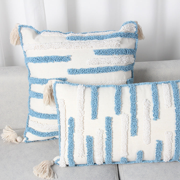 Structured Handwoven Accent Pillow