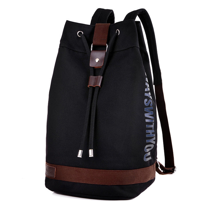 Trendy Canvas Drawstring Backpack Kalsten