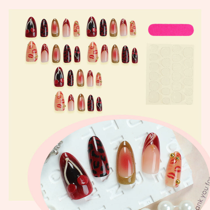 Artistic Mixed Design Press-On Nail Set kalsten