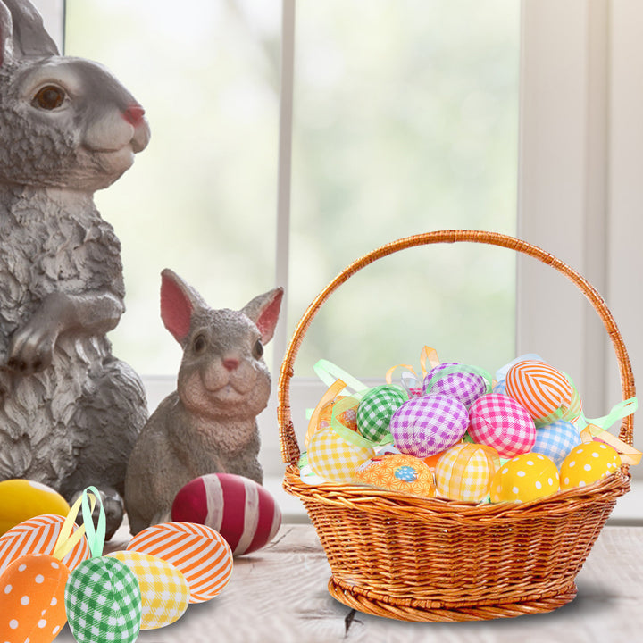 Decorative Spring-Inspired Fabric Easter Eggs Kalsten