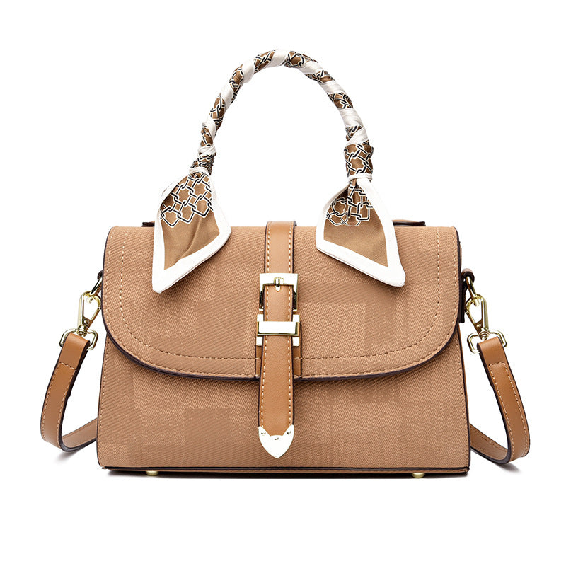 Decorative Scarf Accent Handbag Kalsten