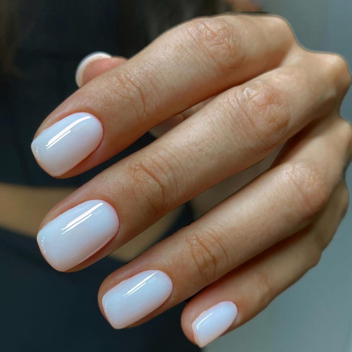 Elegant Glossy Square Nail Set Kalsten