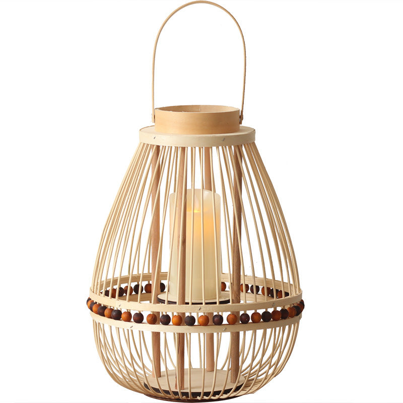 Handcrafted lantern made from natural materials Kalsten