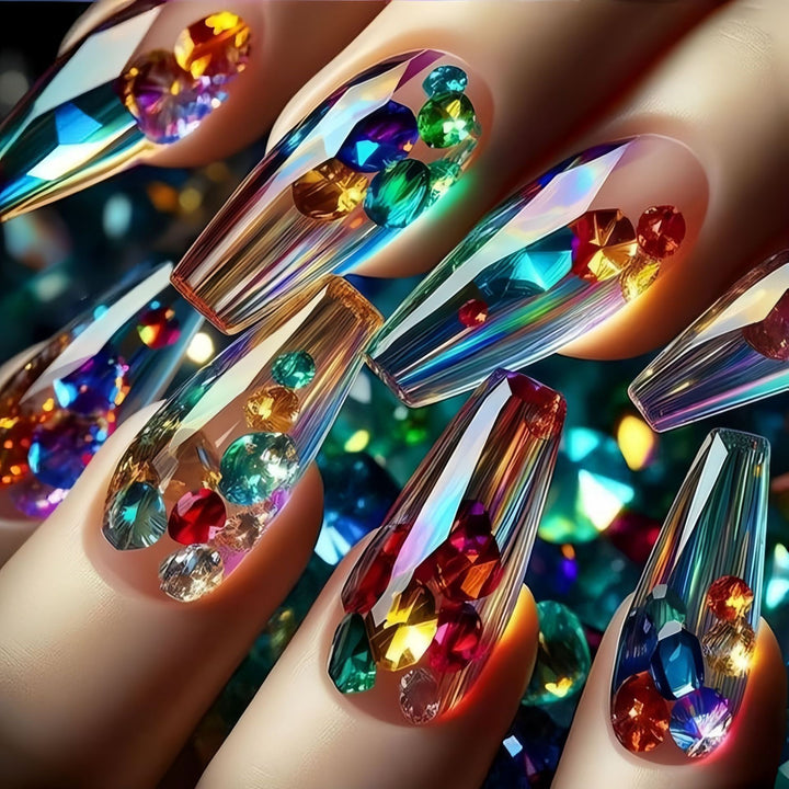 Elegant Artificial Nail Decoration Kalsten