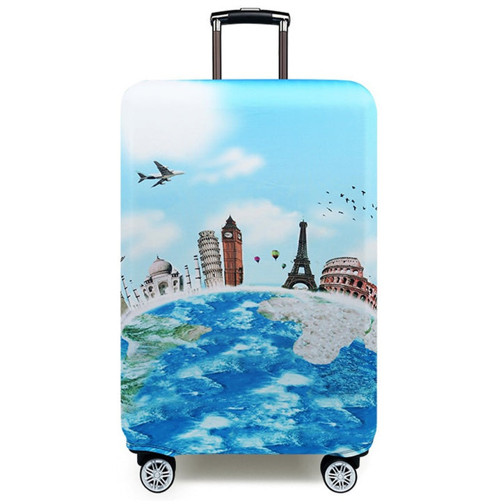 Ladies hard shell suitcase with elegant pattern print Kalsten