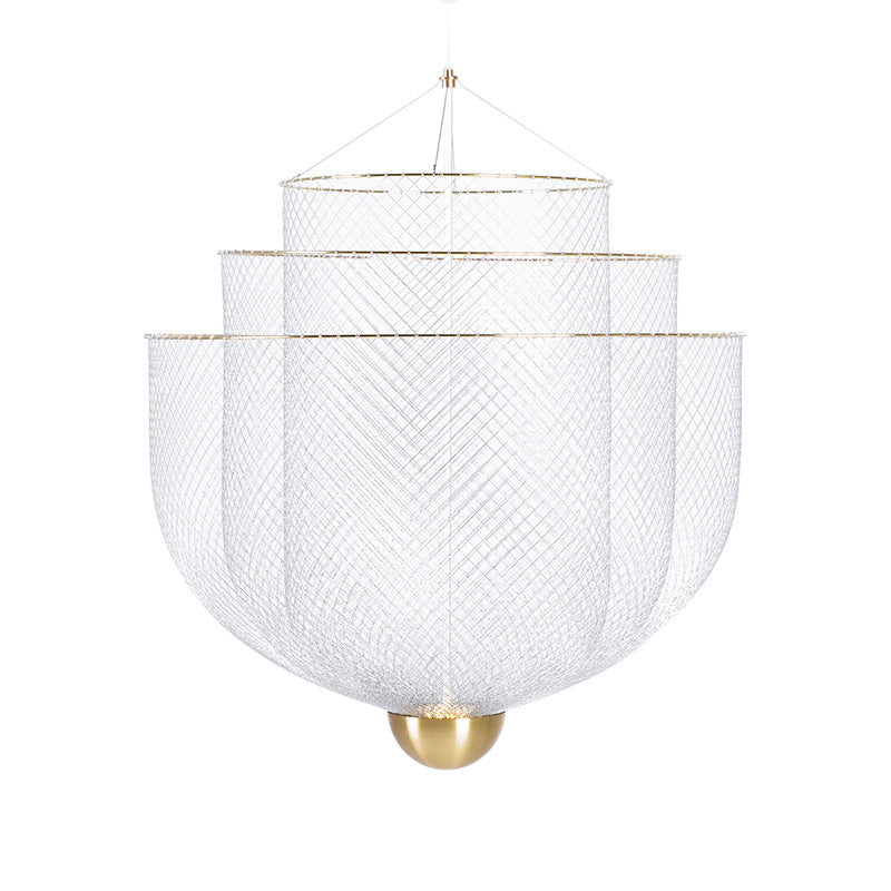 Modern Mesh Pendant Light Fixture