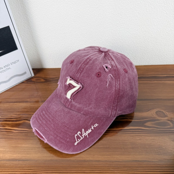 Men's Distressed Vintage Baseball Cap Kalsten