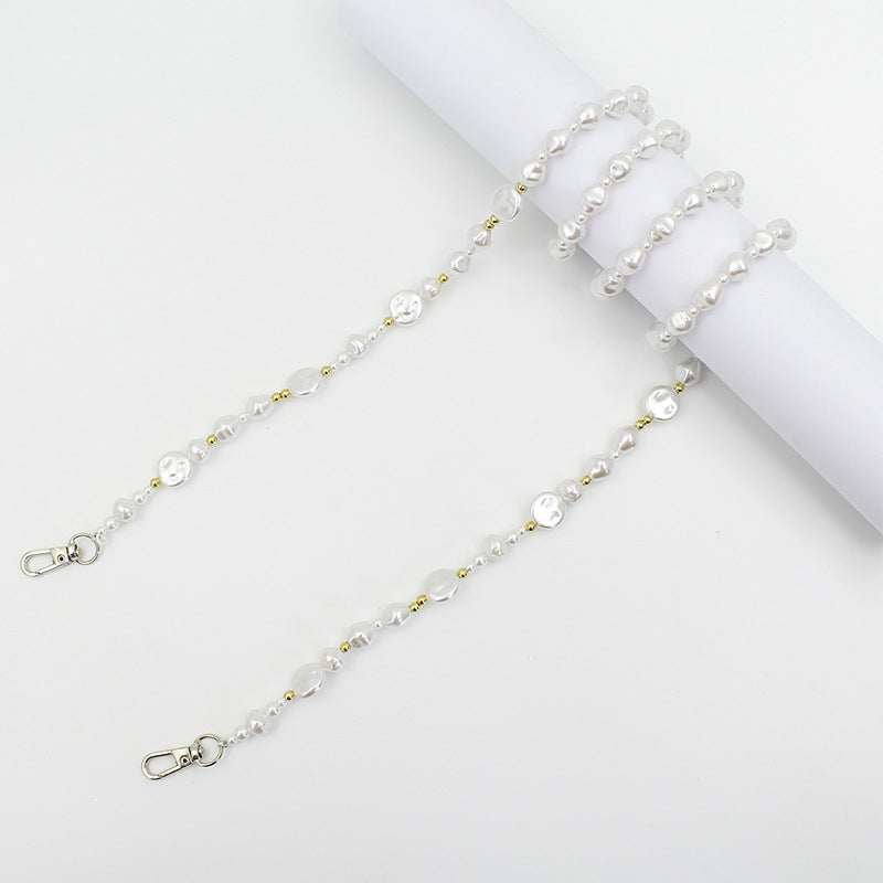 Pearl-Embellished Eyewear Chain Kalsten