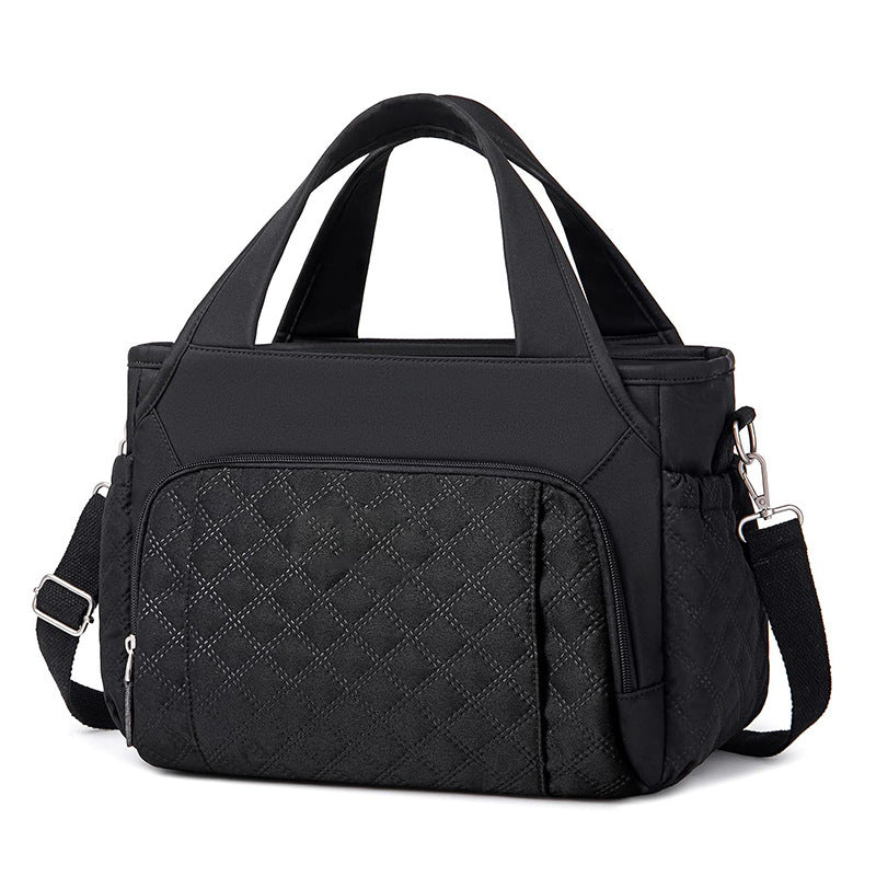 Quilted Multi-Pocket Handbag Kalsten