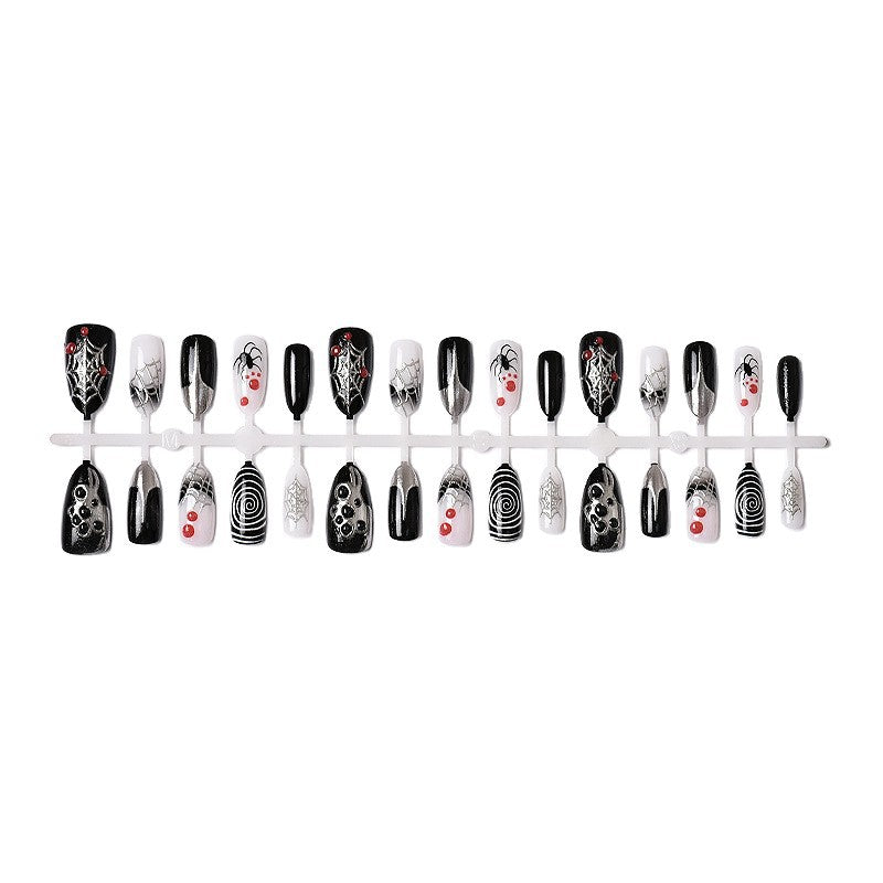 Spooky-Themed Press-On Nail Set