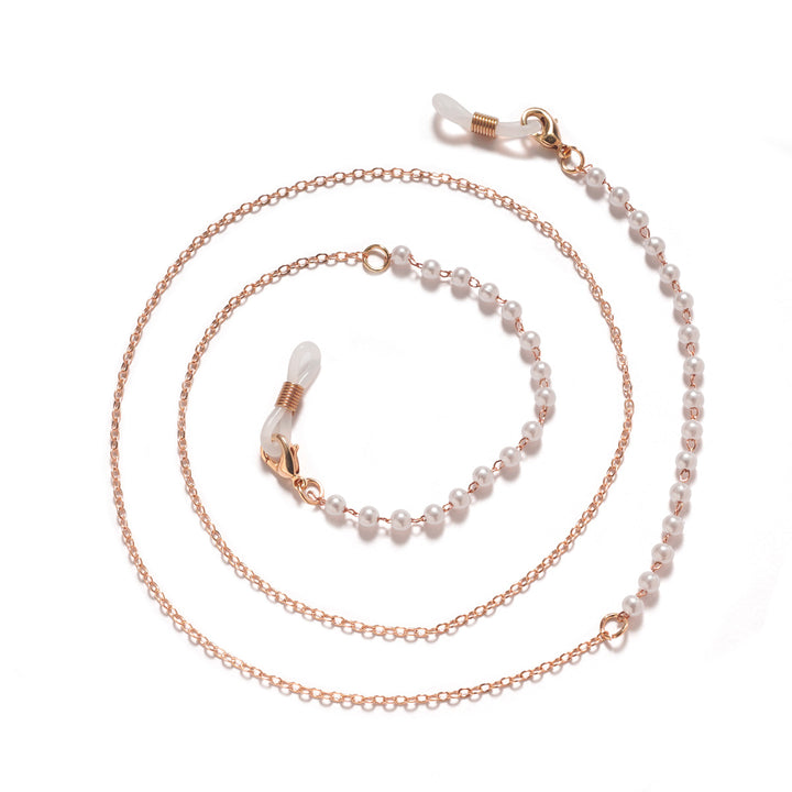 Premium Black Beaded Eyewear Chain Kalsten