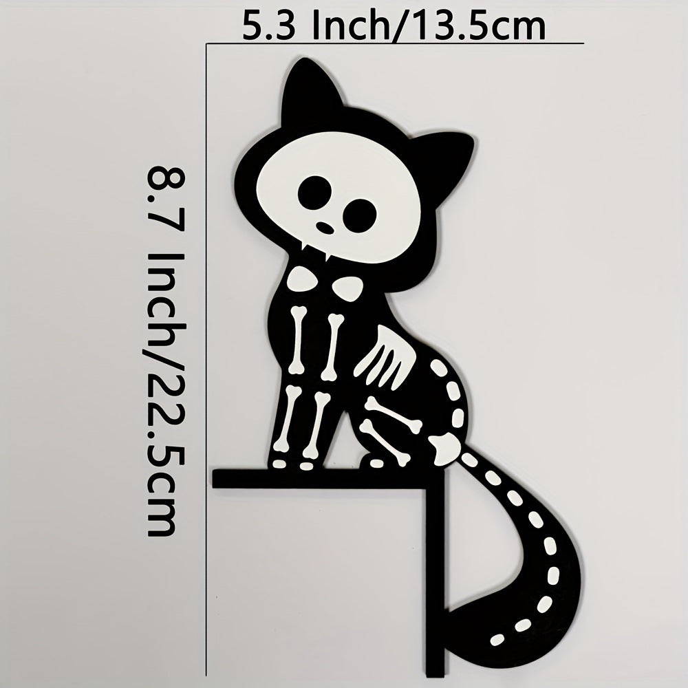 Filigree Halloween shelf hanger set with motif silhouettes for wall and shelf overhangs