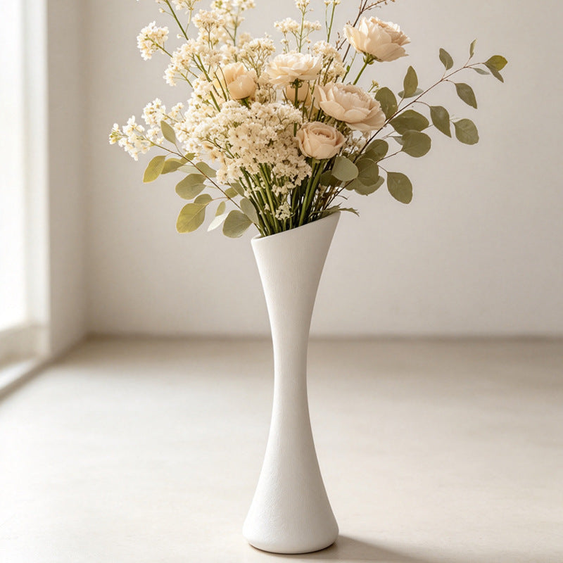 Elegant Curvy Decorative Floor Vase Kalsten