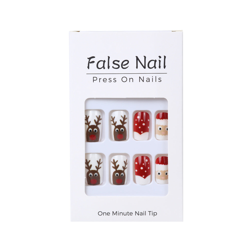 Festive Christmas Art Nails Kalsten